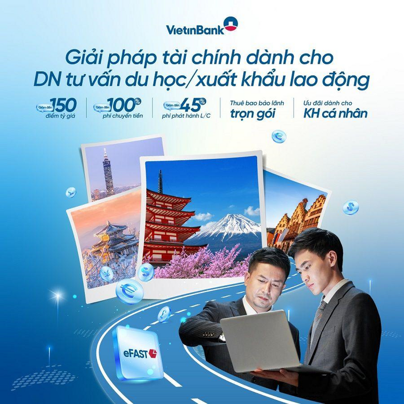 Giải pháp tài chính toàn diện cho tư vấn du học, xuất khẩu lao động